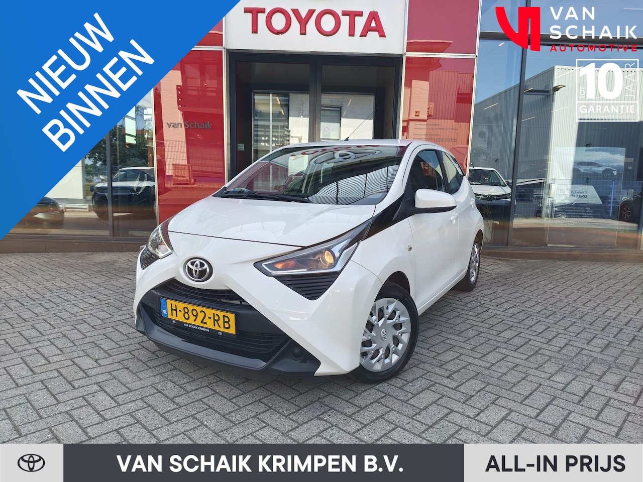 Toyota Aygo - 1.0 VVT-i x-play limited | Apple Carplay/Android Auto | Achteruitrijcamera | Airco - AutoWereld.nl
