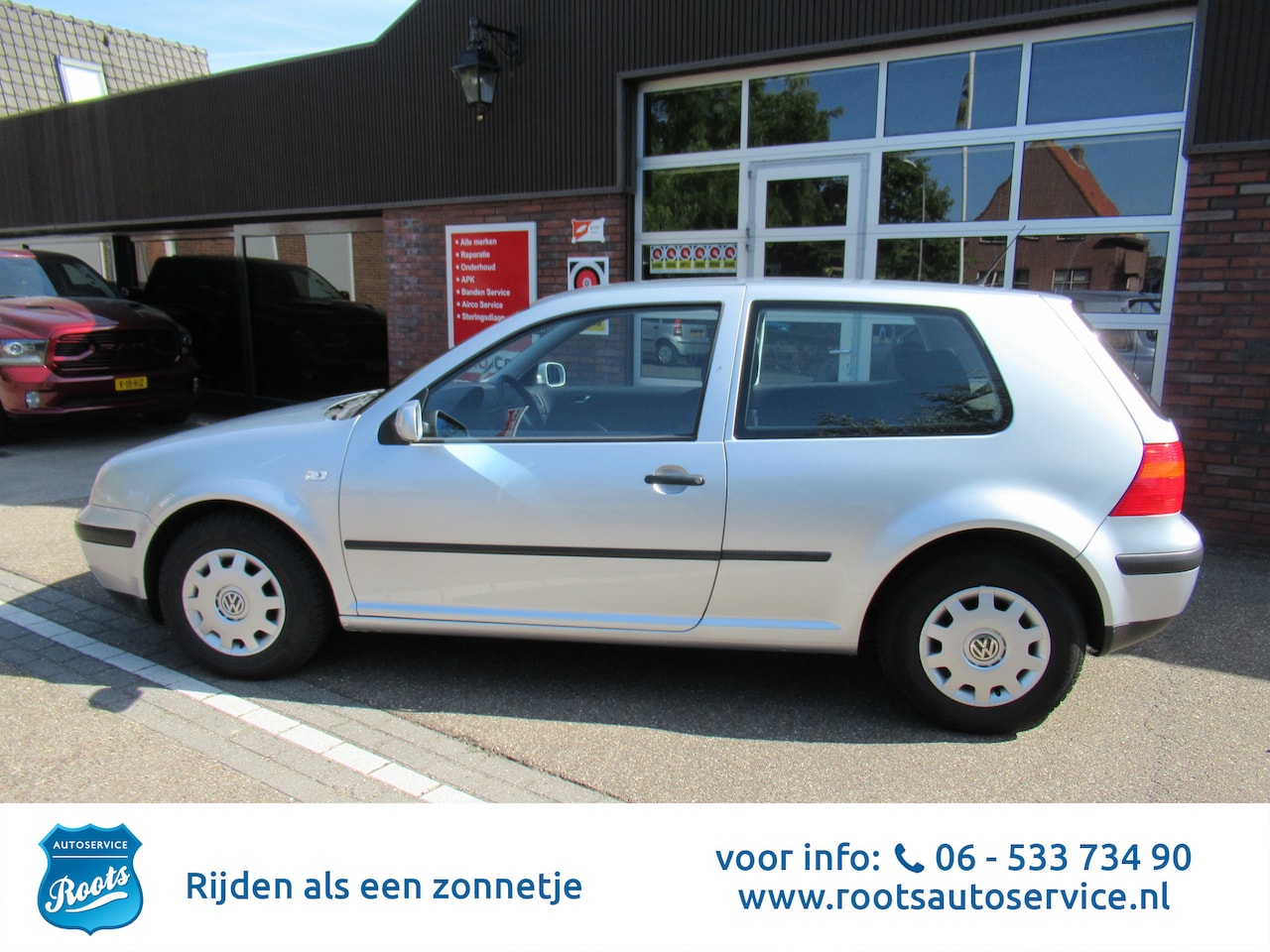 Volkswagen Golf - 1.6-16V Trendline Airco*SB*cruise control. Zeer nette VW golf / 2 e eigenaar. - AutoWereld.nl