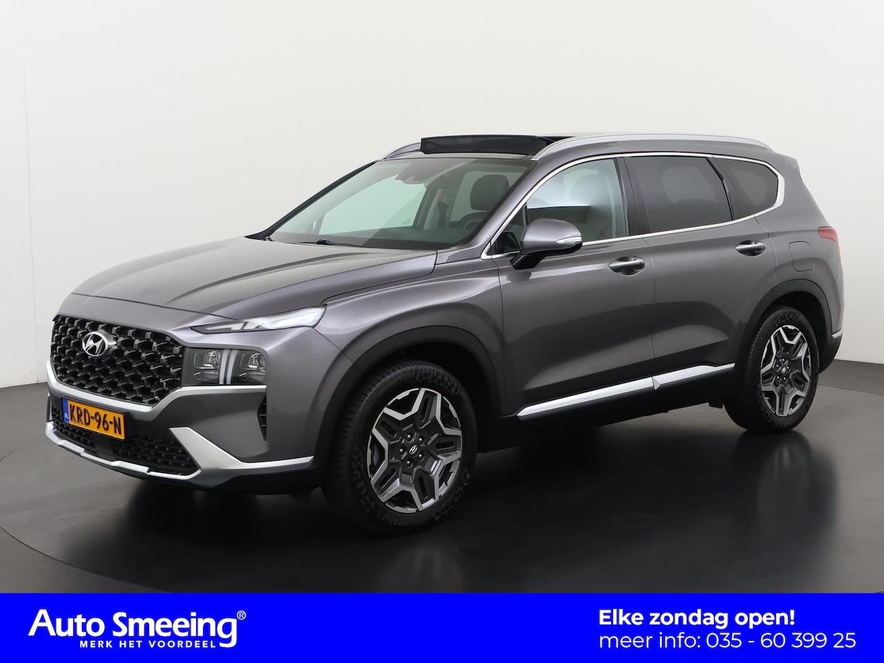 Hyundai Santa Fe - 1.6 T-GDI PHEV Premium Sky 7p. | Panoramadak | 360 Camera | Head-Up | Zondag Open! - AutoWereld.nl