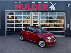 Fiat 500 - C TWINAIR 85 LOUNGE SPORT / CABRIO / AIRCO / LEER / LAGE KMS
