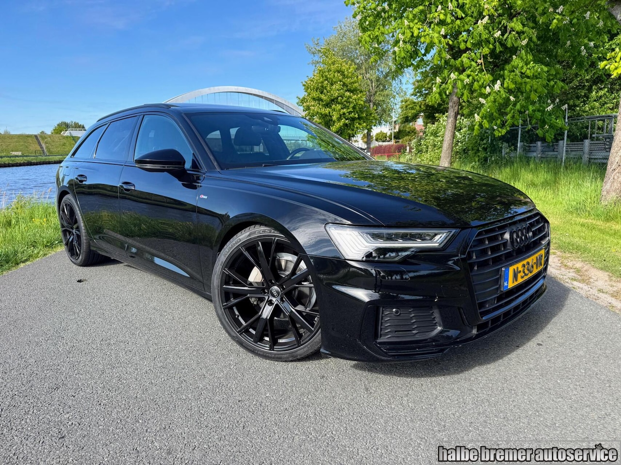 Audi A6 Avant - 40 TFSI S-line Black optic|Pano|21 inch|Camera - AutoWereld.nl