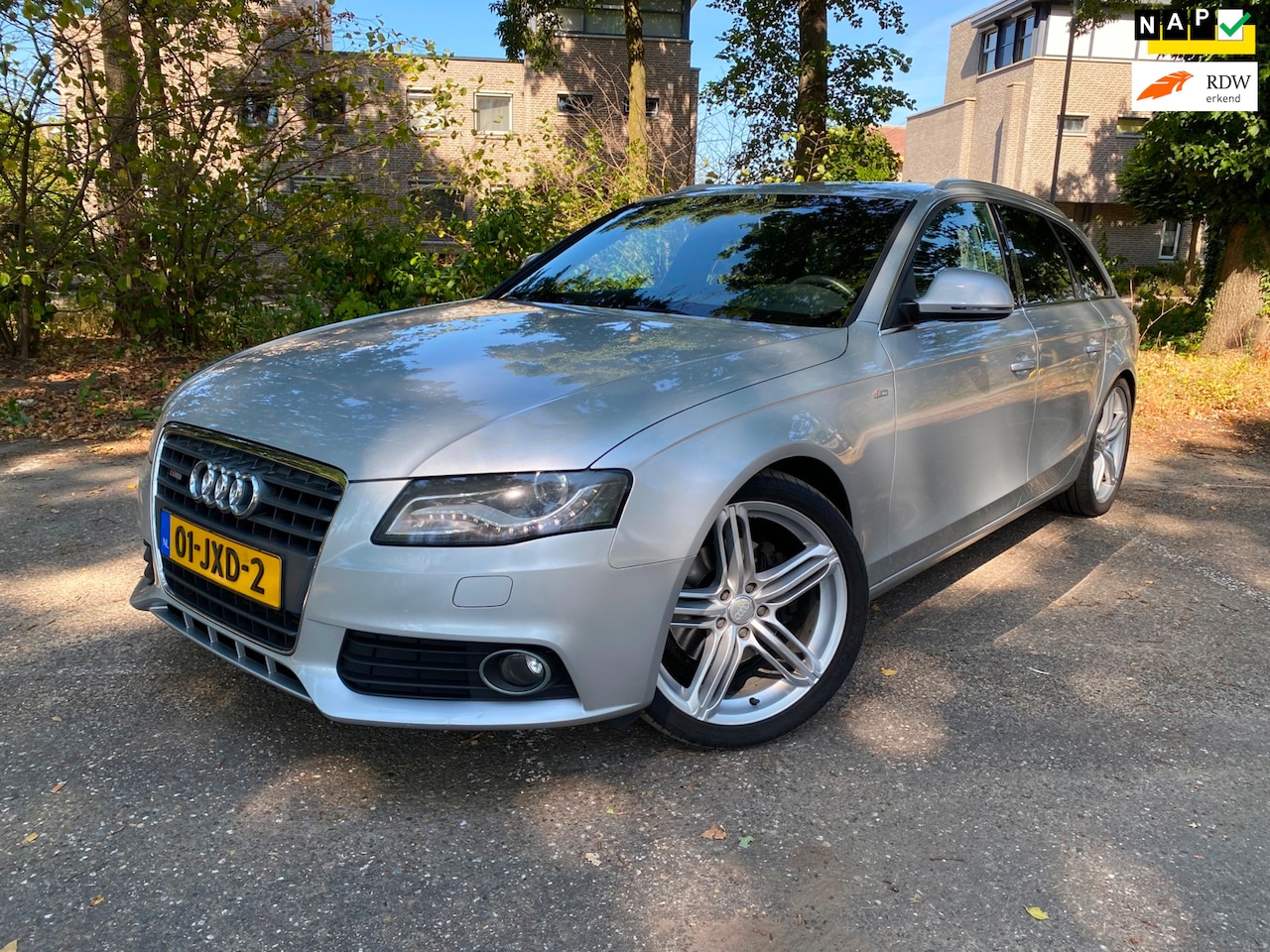 Audi A4 Avant - 2.0 TFSI Pro Line Business Trekhaak|Pano|DB vervangen|S Line - AutoWereld.nl