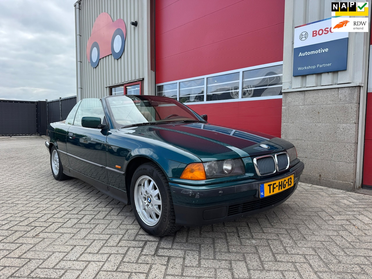 BMW 3-serie Cabrio - 318i Executive 318i Executive, Beige leder, Climate control, Electrische kap, Cruise controle, Hardtop, 3 - AutoWereld.nl
