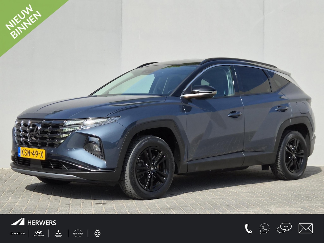 Hyundai Tucson - 1.6 T-GDI PHEV Premium 4WD / Fabrieksgarantie tot 11-2028 / Dealer onderhouden / Trekgewic - AutoWereld.nl