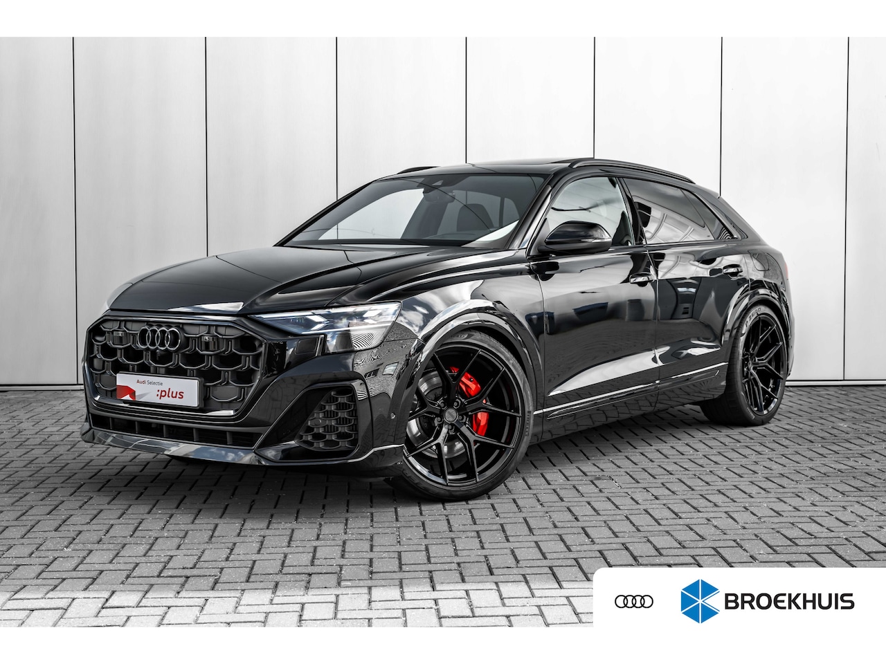 Audi Q8 - 60 TFSI e quattro Pro Line S Competition 490PK | Panoramadak | 23'' Vossen | Laser LED Kop - AutoWereld.nl