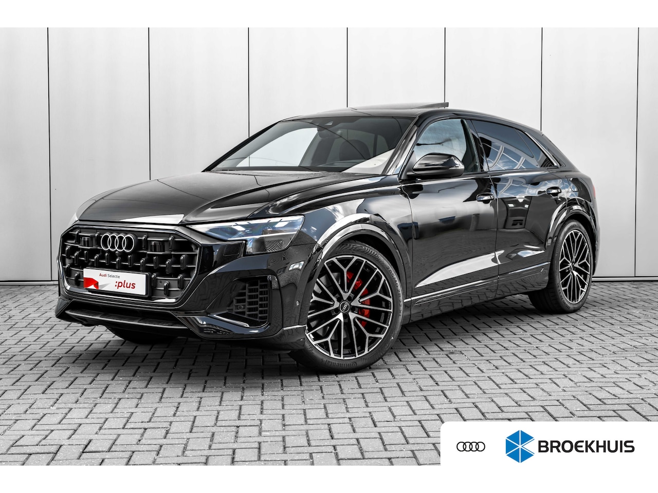 Audi Q8 - 55 TFSI e quattro Pro Line S 394PK | Trekhaak | Panorama Dak | 360 Camera | Sfeerverlichti - AutoWereld.nl