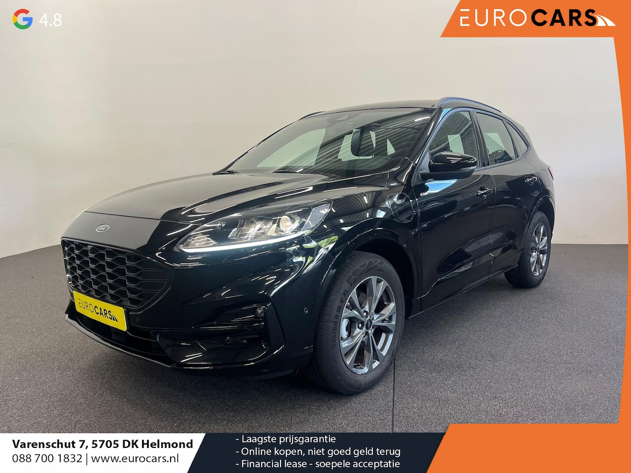 Ford Kuga - 2.5 PHEV ST-Line Automaat Trekhaak Navigatie Apple CarPlay Android Auto Camera Parkeerhulp - AutoWereld.nl