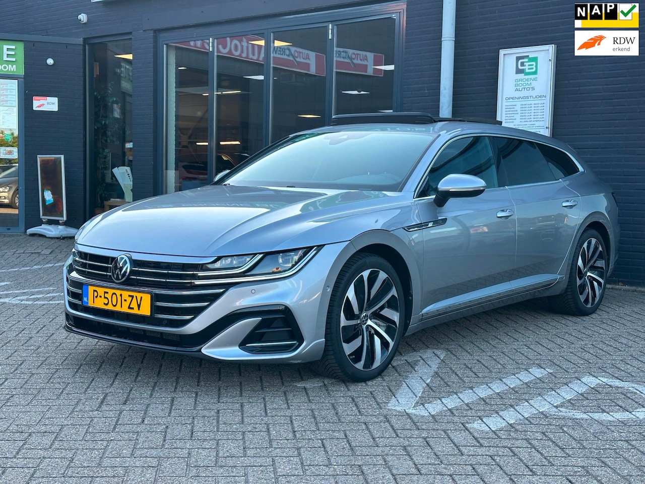 Volkswagen Arteon Shooting Brake - 1.4 TSI eHybrid R-Line Business+/1STE EIG/PANO-DAK/CAMERA/CARPLAY/NL-AUTO NAP!! - AutoWereld.nl