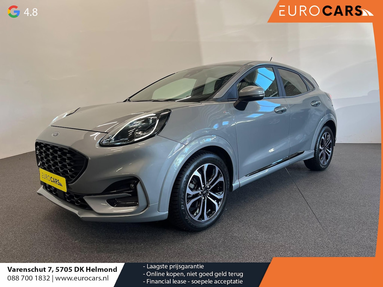 Ford Puma - 1.0 EcoBoost Hybrid ST-Line Navigatie Apple Carplay Android Auto Parkeerhulp achter Cruise - AutoWereld.nl