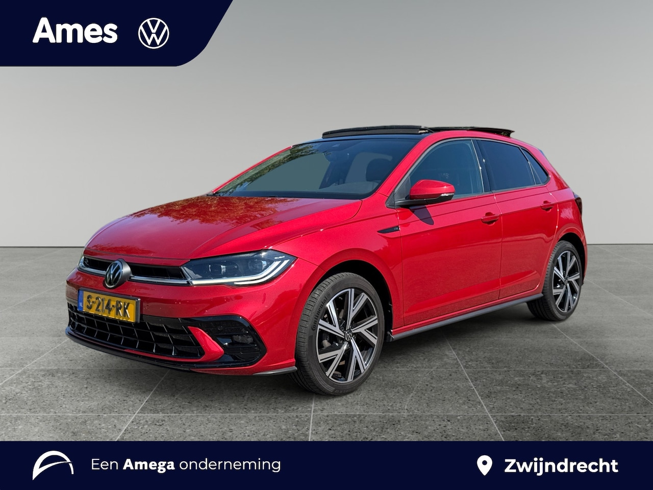 Volkswagen Polo - 1.0 95pk TSI R-Line Navigatie 'Discover Media' | Panoramaschuif-kanteldak | Voorstoelen ve - AutoWereld.nl
