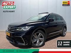 Volkswagen Tiguan - 1.5 TSI R-Line Business+ | Elektr. trekhaak | Schuif-/kanteldak | Lederen bekleding | Stoe