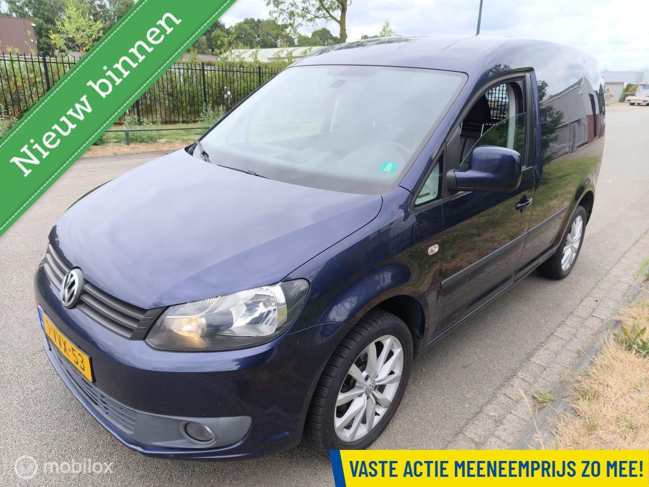 Volkswagen Caddy - 1.6 TDI AIRCO, NAVIGATIE ENZ KOPPELING GAAT ZWAAR ! - AutoWereld.nl