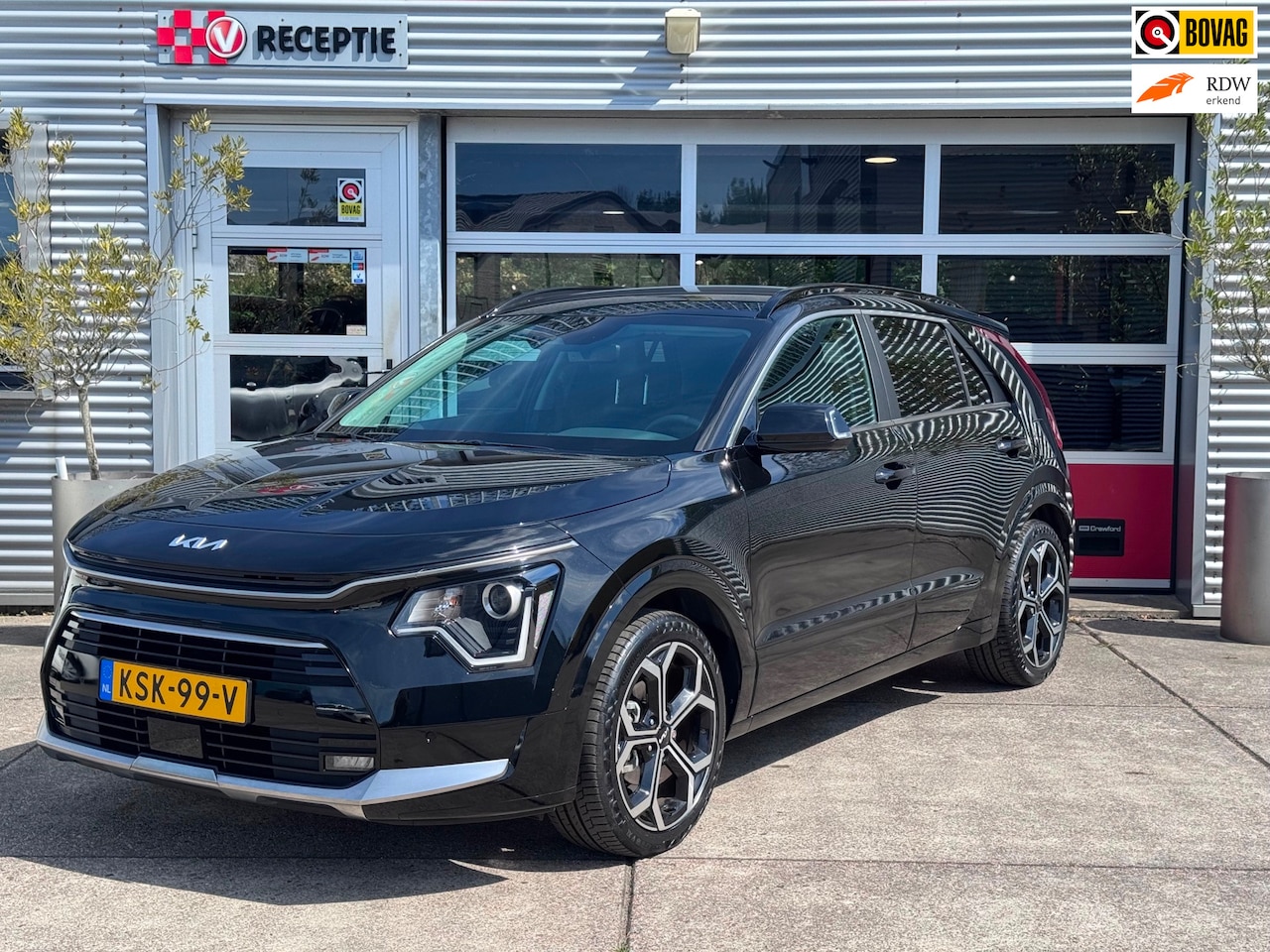 Kia Niro - 1.6 GDi Hybrid DynamicLine Adaptieve Cruise / Carplay / Navigatie / Camera - AutoWereld.nl