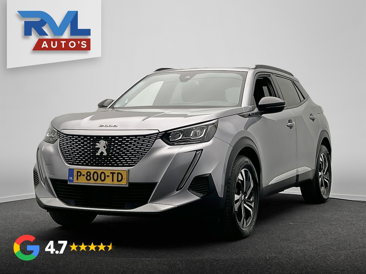 Peugeot e-2008 - EV Allure Pack 50 kWh | SOH 90% | Origineel NL | Carplay | 1/2 Leder |Camera | - AutoWereld.nl