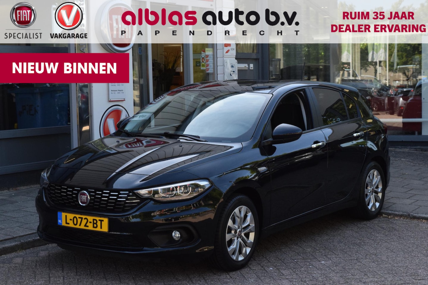 Fiat Tipo - 1.4 T-Jet 16v|Carplay|Camera|Trekhaak|Rijklaar! - AutoWereld.nl
