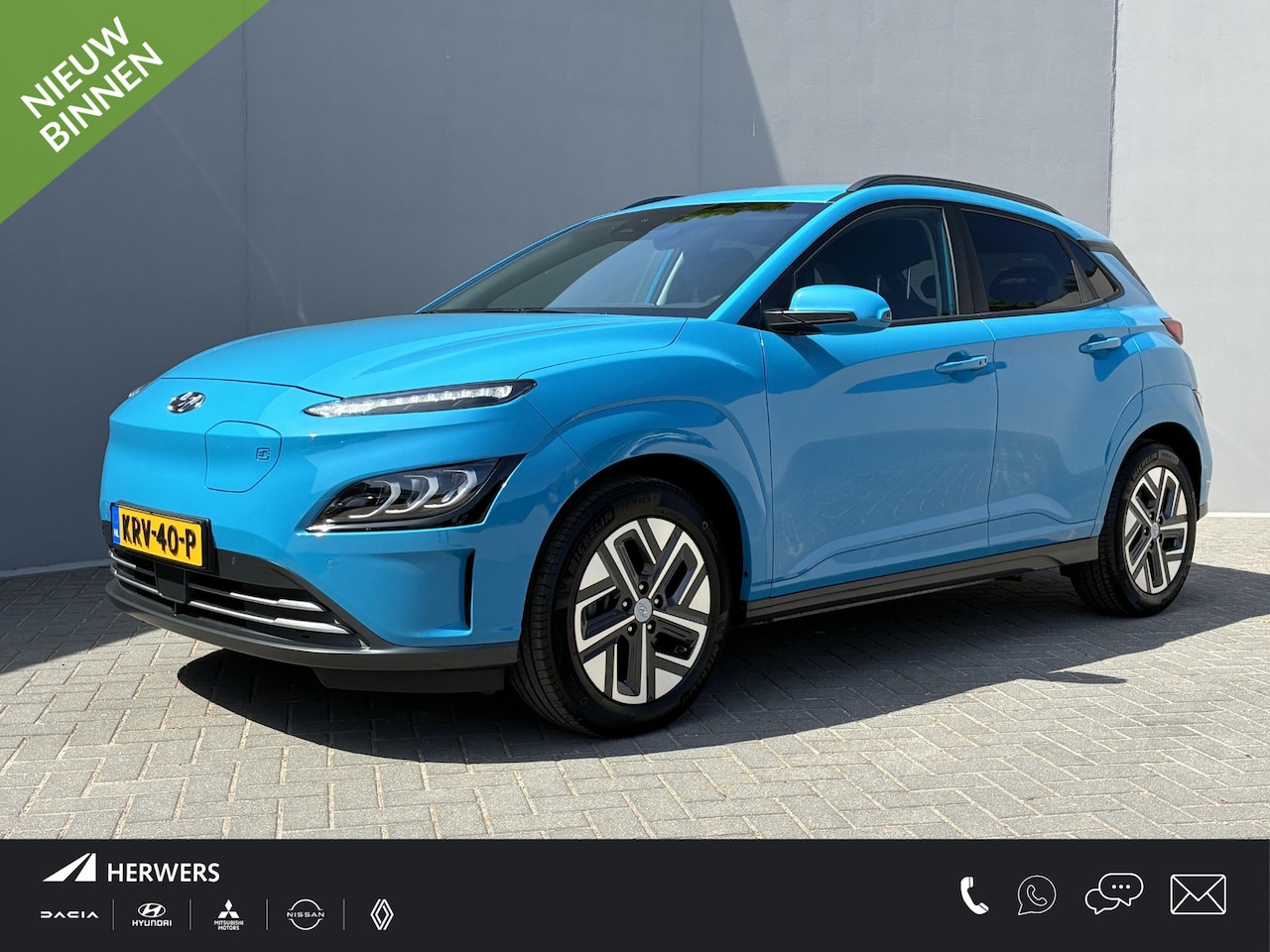 Hyundai Kona Electric - EV Fashion 39 kWh / SOH 100% / Stuur-/Stoelverwarming / Navigatie / Apple Carplay/Android - AutoWereld.nl