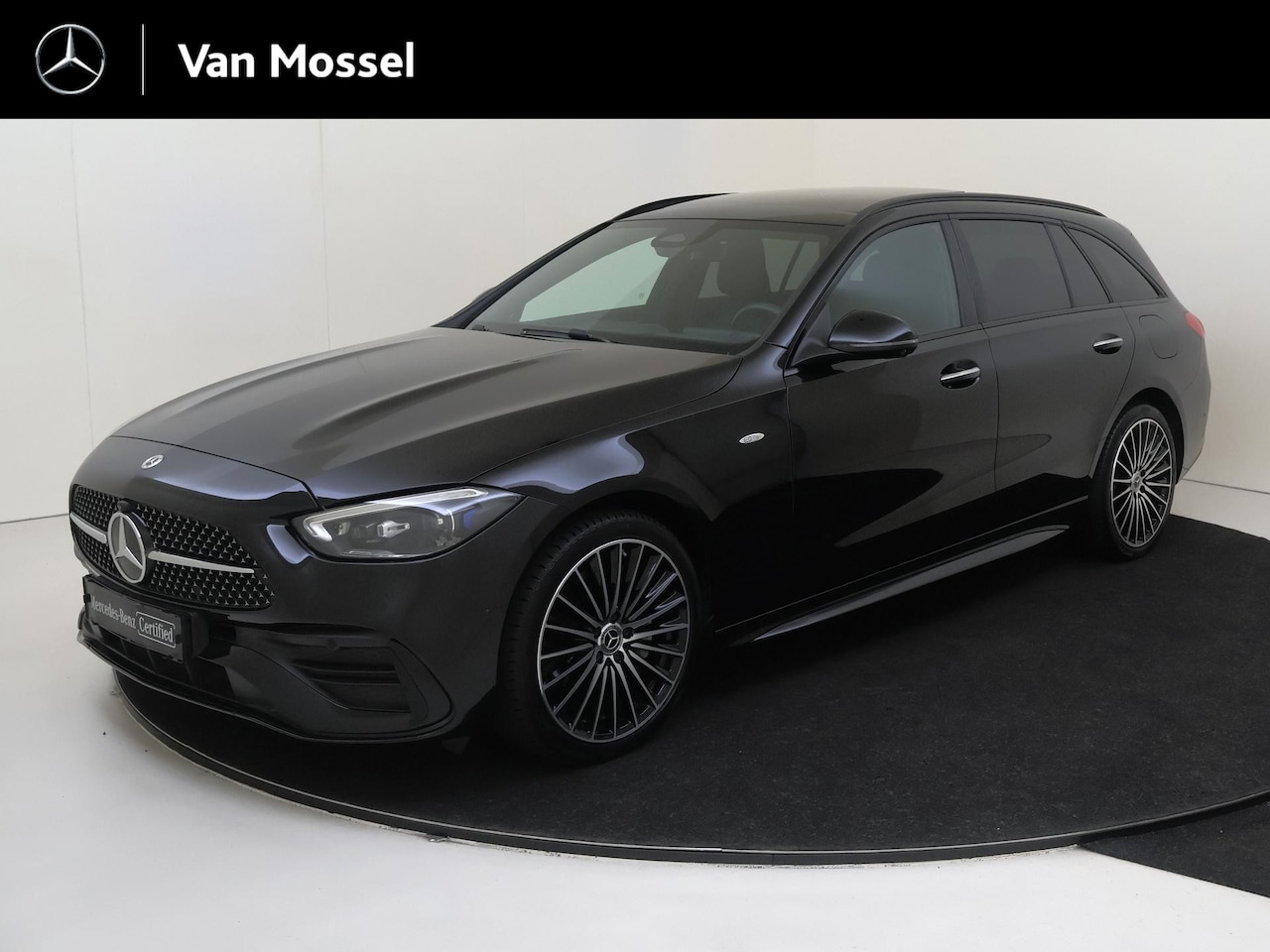 Mercedes-Benz C-klasse Estate - 300 e AMG Line / Premium Plus/ 19 inch/ Head Up/ Burmester 3D/ Stoelverwarming V+A/ Stoelv - AutoWereld.nl
