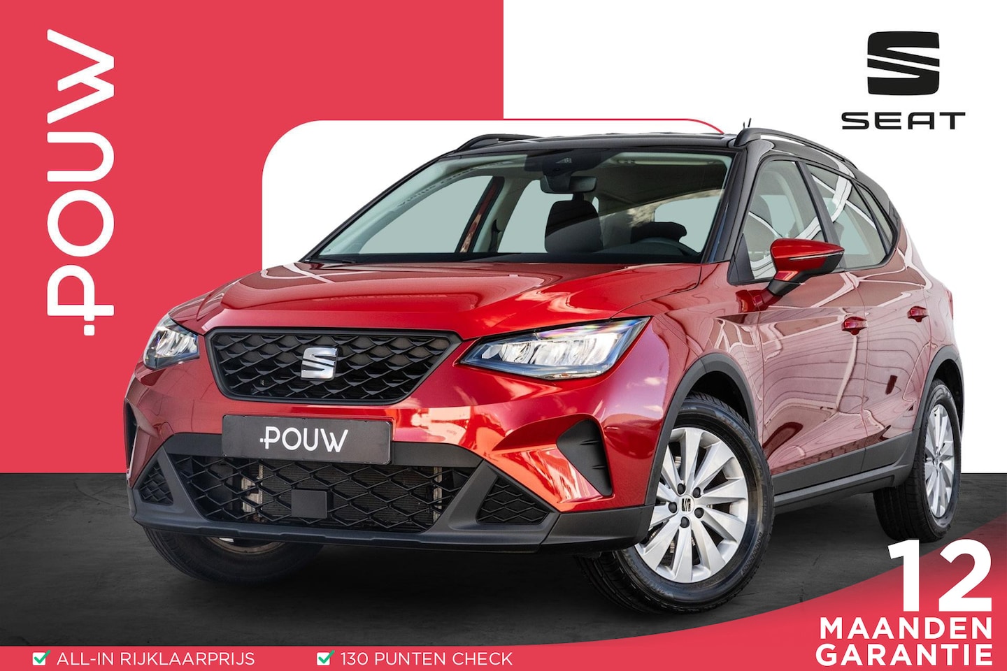 SEAT Arona - 1.0 EcoTSI 95pk Style | Sensoren achter | Apple Carplay/Android Auto | Cruise Control | La - AutoWereld.nl