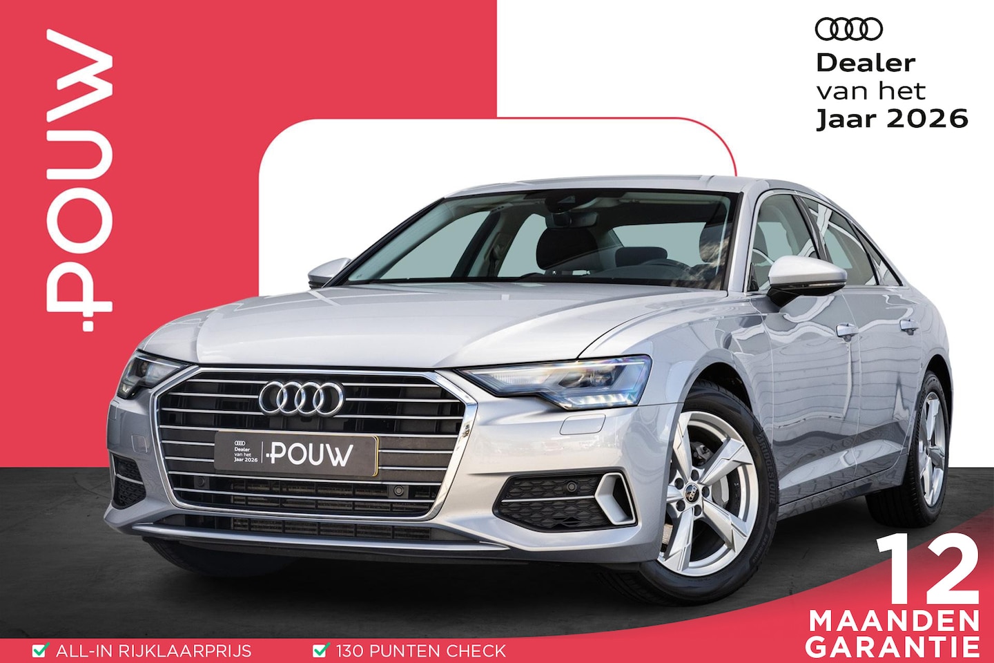 Audi A6 Limousine - 40 TFSI 204pk Advanced edition | Stoelverwarming | Apple Carplay/Android Auto | Cruise con - AutoWereld.nl