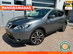 Nissan Qashqai - 1.2 Tekna 360CAMERA|PANODAK|LEER|NAVI|CRUISE|TREKHAAK