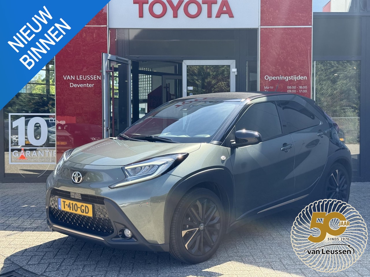 Toyota Aygo X - 1.0 VVT-i S-CVT Premium CABRIO DAK TREKHAAK - AutoWereld.nl
