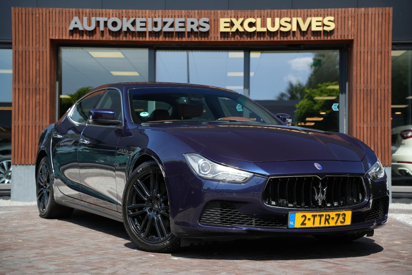 Maserati Ghibli - 3.0 V6 D Luxe Leder Stoelvent. Navi Memory Metallic Camera 20”LM - AutoWereld.nl