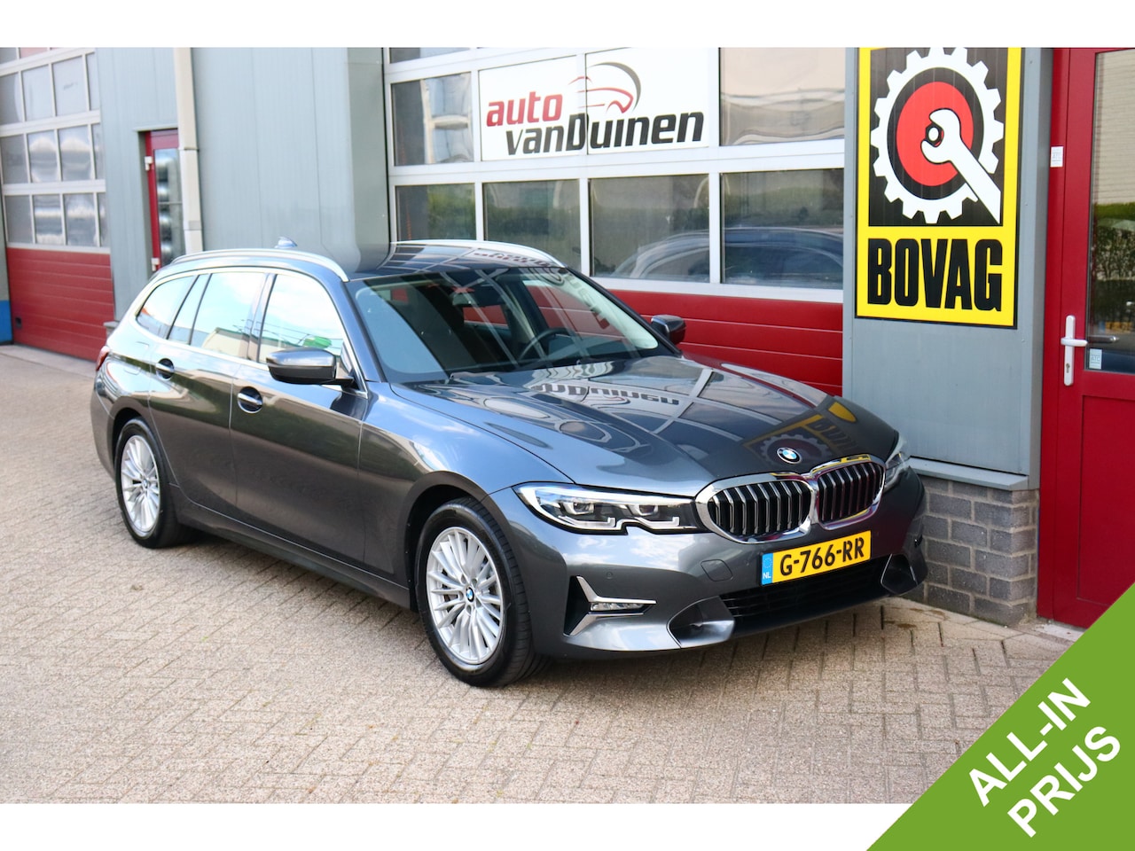 BMW 3-serie Touring - 330i High Executive Edition O.a: Voll. Leder, Pdc, Led, Carplay, Elktr. achterklep, Sports - AutoWereld.nl