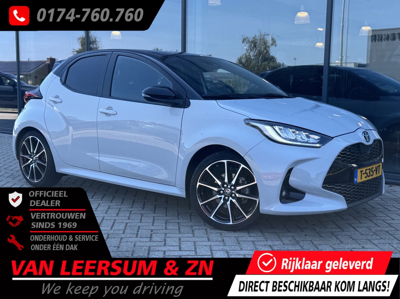 Toyota Yaris - 1.5 Hybrid GR Sport | Full LED | Keyless | Carplay | DAB+ | Adaptive Cruise - AutoWereld.nl