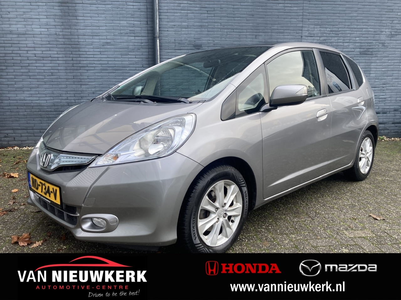 Honda Jazz - Hybrid 1.4 i-VTEC 102pk Automaat Elegance | Panoramadak | Cruisecontrol | Climatecontrol | - AutoWereld.nl