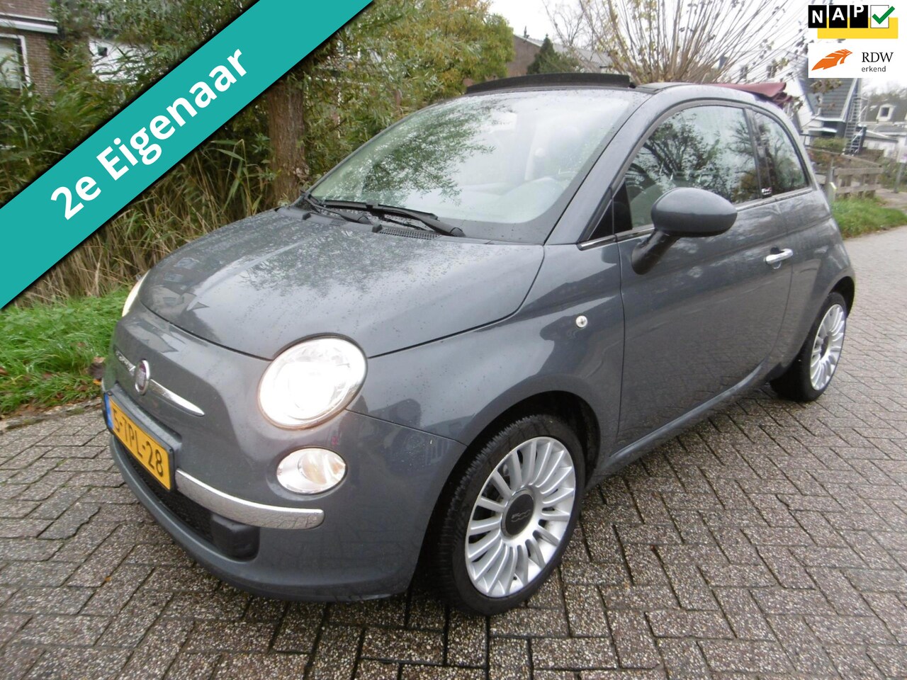 Fiat 500 C - Cabrio 0.9 TwinAir Turbo S Lounge PDC 99.000km 2e eigenaar - AutoWereld.nl