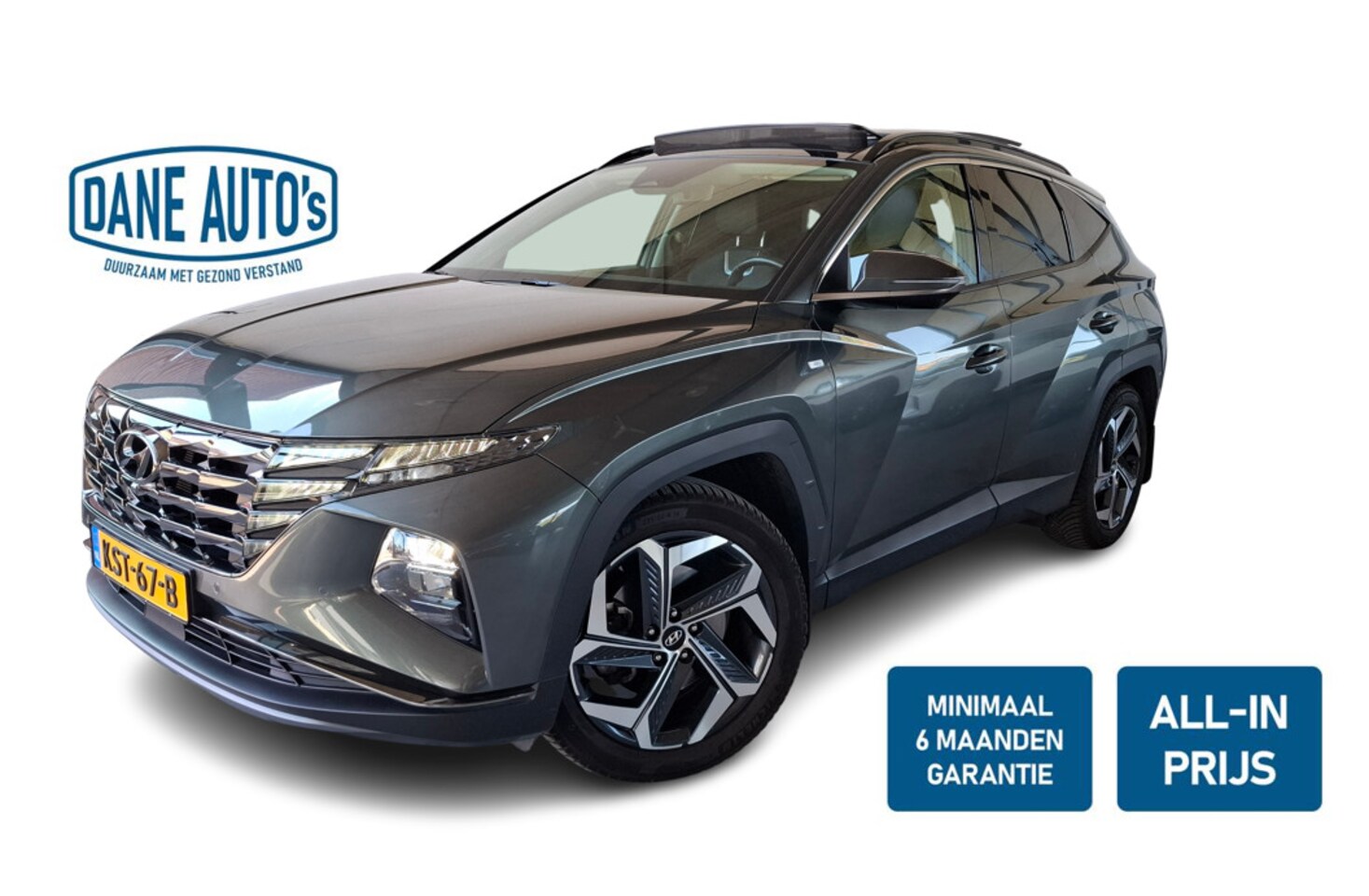 Hyundai Tucson - HEV Premium Sky | PANO | TREKHAAK - RIJKLAARPRIJS - AutoWereld.nl