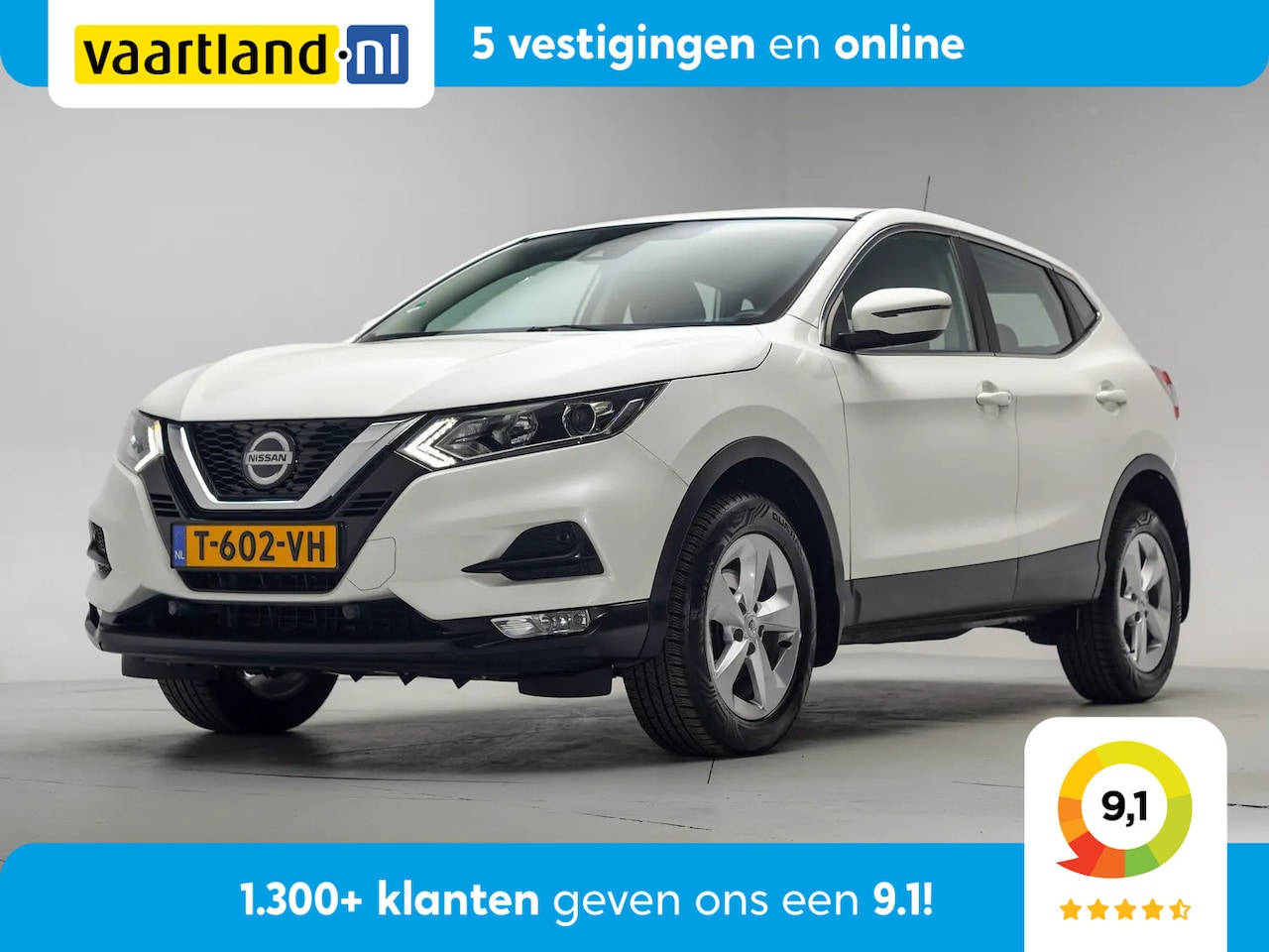 Nissan Qashqai - 1.3 DIG-T Acenta [ Achteruitrijcamera Cruise Stoelverwarming ] - AutoWereld.nl