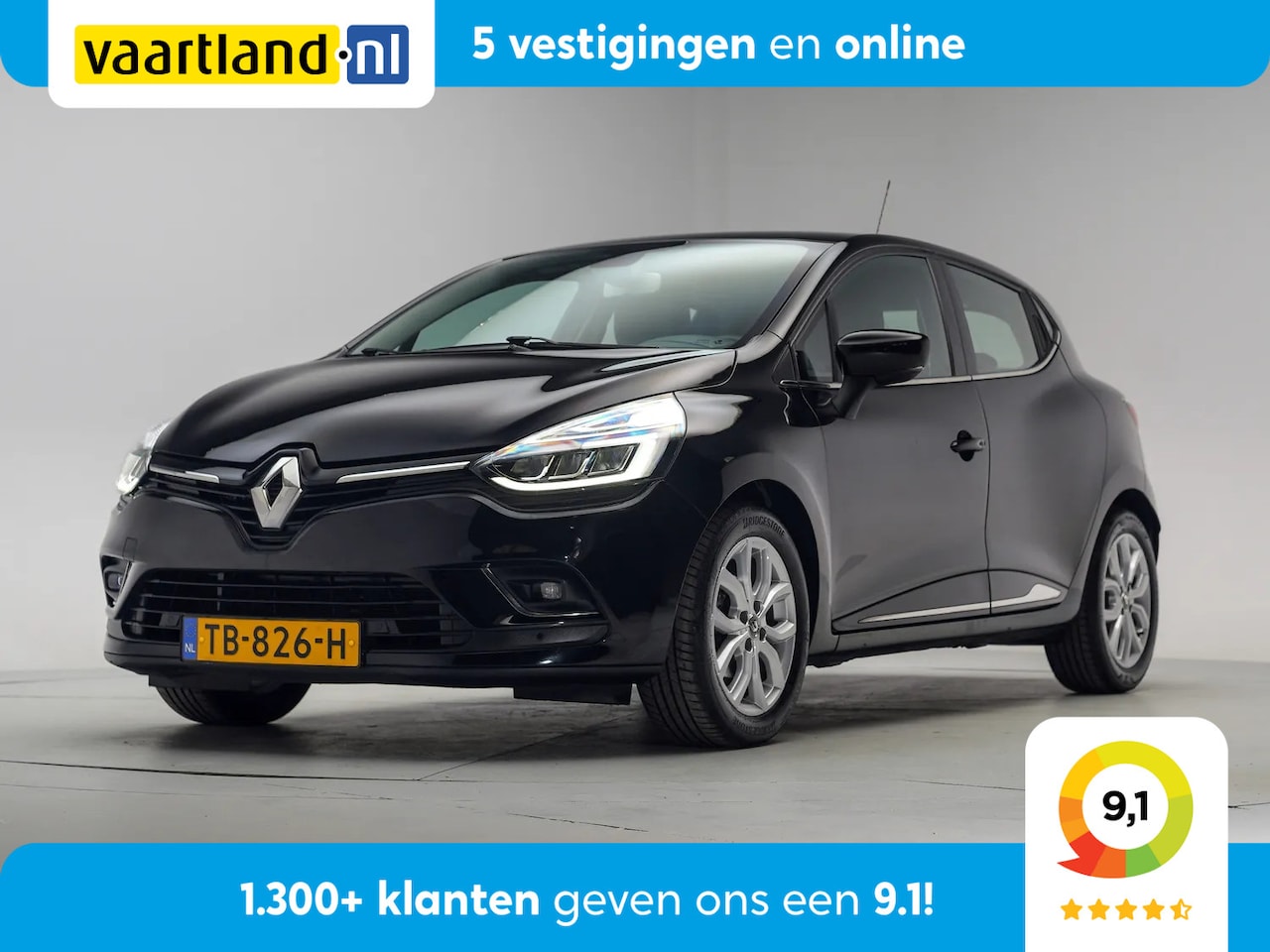 Renault Clio - 0.9 TCe Intens [ Half Leder Achteruitrij camera Full LED ] - AutoWereld.nl