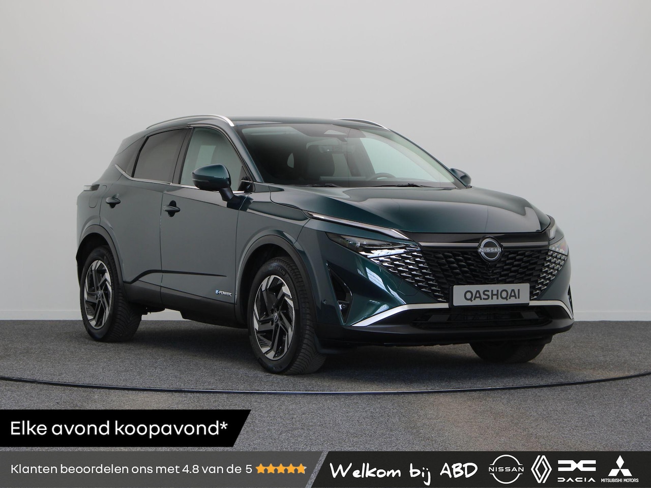 Nissan Qashqai - 1.5 e-Power N-Connecta | Stoel, Stuur en Voorruitverwarming | Head-Up Display | Elektrisch - AutoWereld.nl