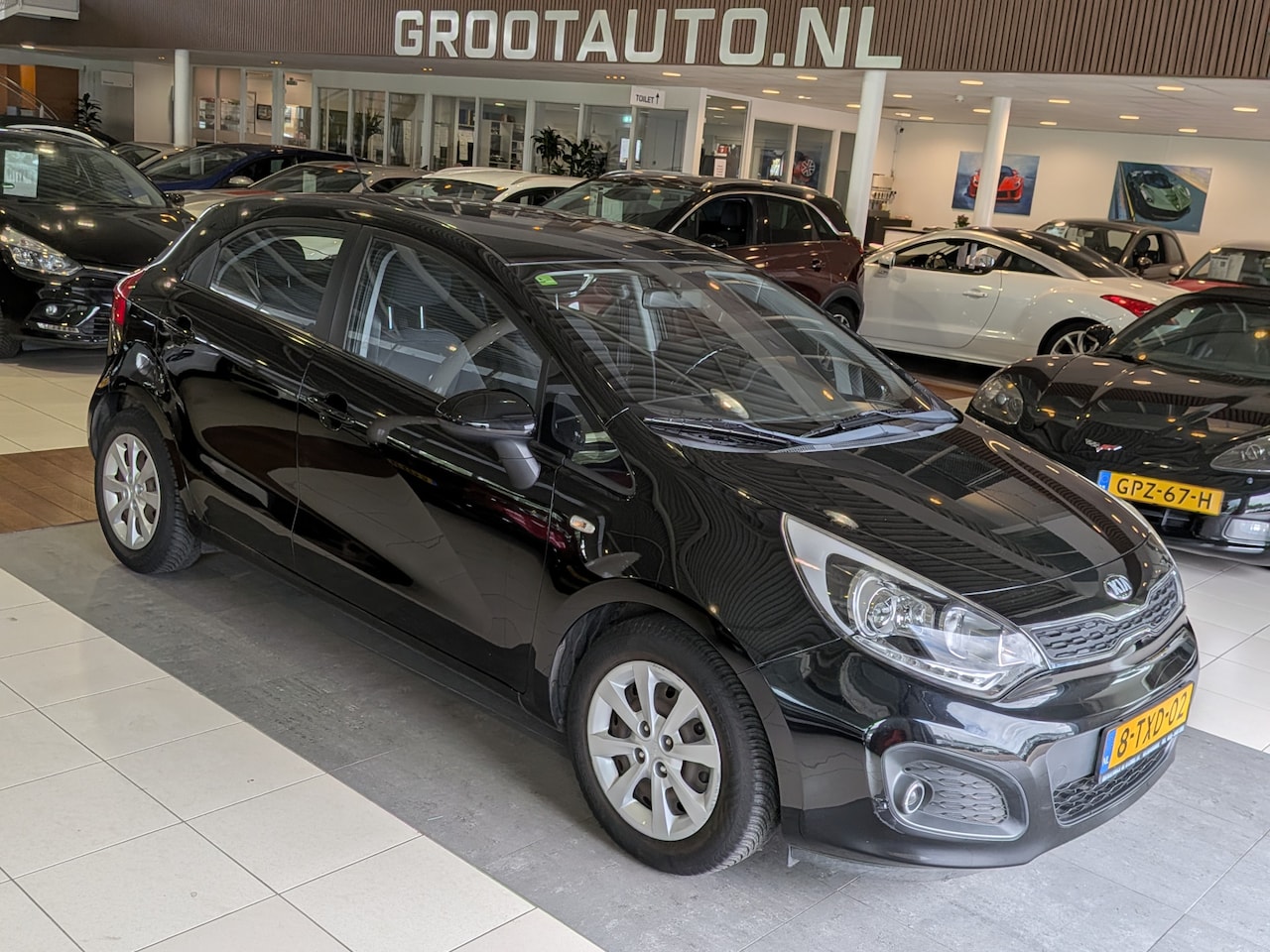 Kia Rio - 1.2 CVVT BusinessLine Airco, Cruise Control, Stuurbekrachtiging - AutoWereld.nl