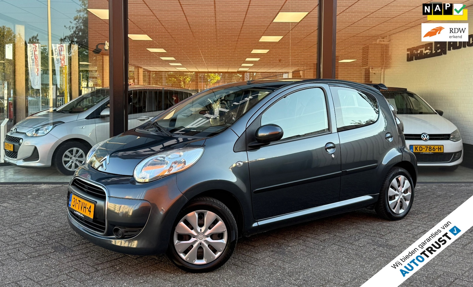 Citroën C1 - 1.0-12V 5drs AIRCO | CARPLAY | NAVI | NAP - AutoWereld.nl
