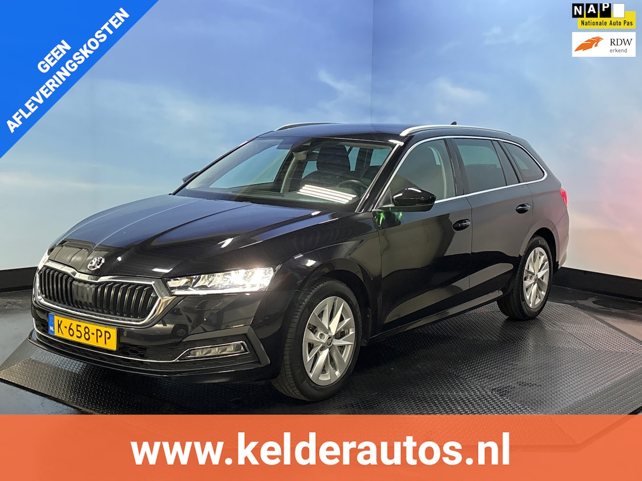 Skoda Octavia Combi - 1.0 e-TSI Business Edition Plus Automaat | Navi | Clima | Trekhaak - AutoWereld.nl