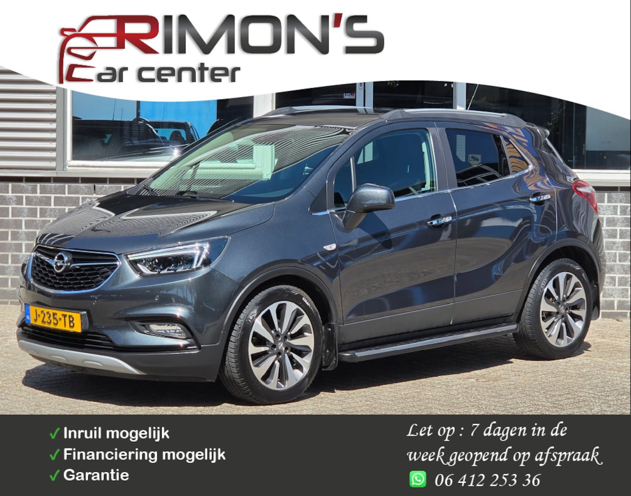 Opel Mokka X - 1.4 Turbo Automaat Carplay Leder Trekhaak Camera - AutoWereld.nl