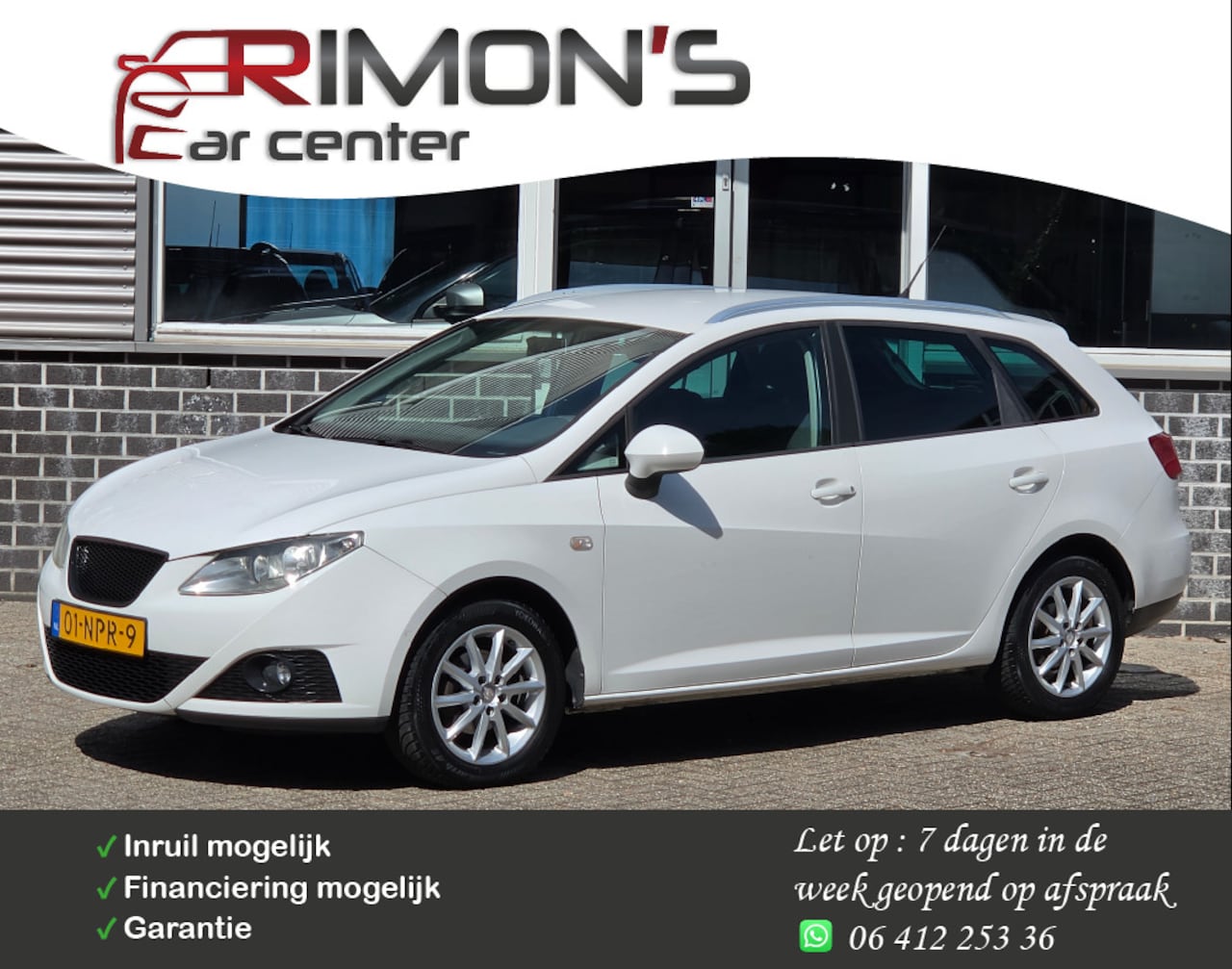 SEAT Ibiza ST - 1.4 Airco New D-Riemset Apk Tm 06-2027 - AutoWereld.nl