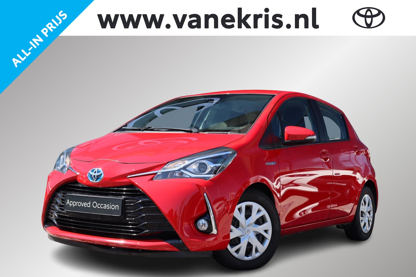 Toyota Yaris - 1.5 Hybrid Dynamic 1.5 Hybrid Dynamic, Cruise control, Keyless entry, Parkeersensoren, Climate control. - AutoWereld.nl