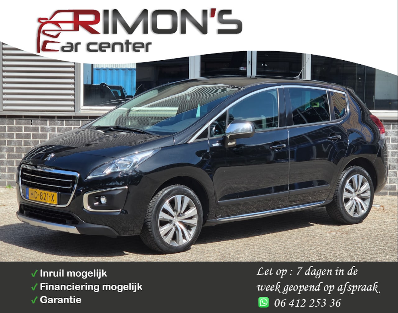 Peugeot 3008 - 1.2 PureTech Style Trekhaak Navi Apk Tm 05-2027 - AutoWereld.nl