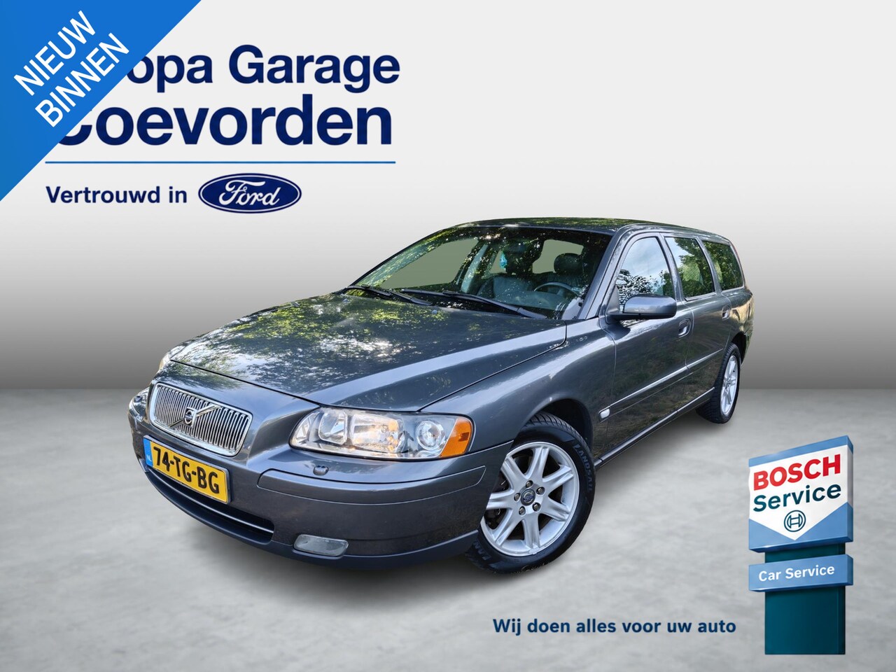 Volvo V70 - 2.4 Edition II 140PK | CRUISE | CLIMA | P. SENSOREN | LANGE APK | - AutoWereld.nl