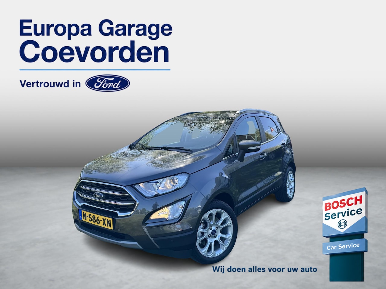 Ford EcoSport - 1.0 EB 125PK Titanium | 7.300KM!! | DEALER OND | BLIS | WINTERPACK | B&O | - AutoWereld.nl