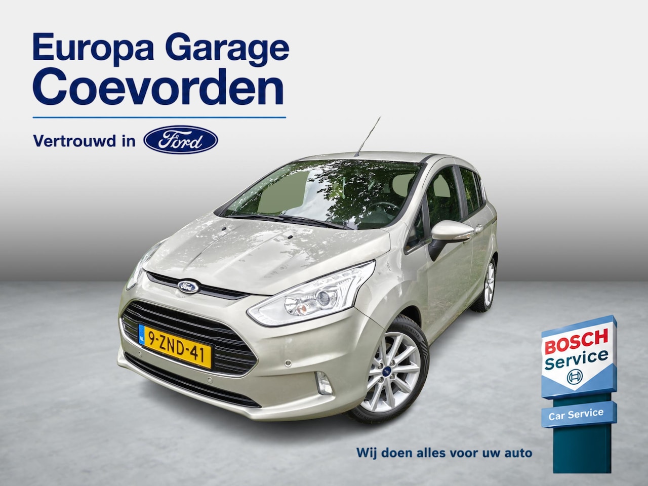 Ford B-Max - 1.6 TI-VCT Titanium Automaat | CLIMA | NAVI | CRUISE | SENSOREN | - AutoWereld.nl