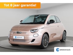 Fiat 500e - La Prima 42 kWh | Panoramadak | Camera | Stoelverwarming | Adaptive Cruise Controle | Park