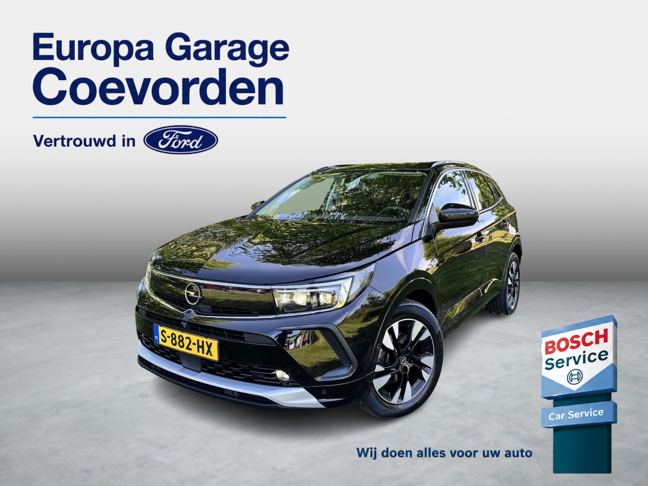 Opel Grandland - 1.2 Turbo 130PK Ultimate Automaat | TREKHAAK | COMFORTSTOELEN | LED | 360 CAMERA | LUXE | - AutoWereld.nl