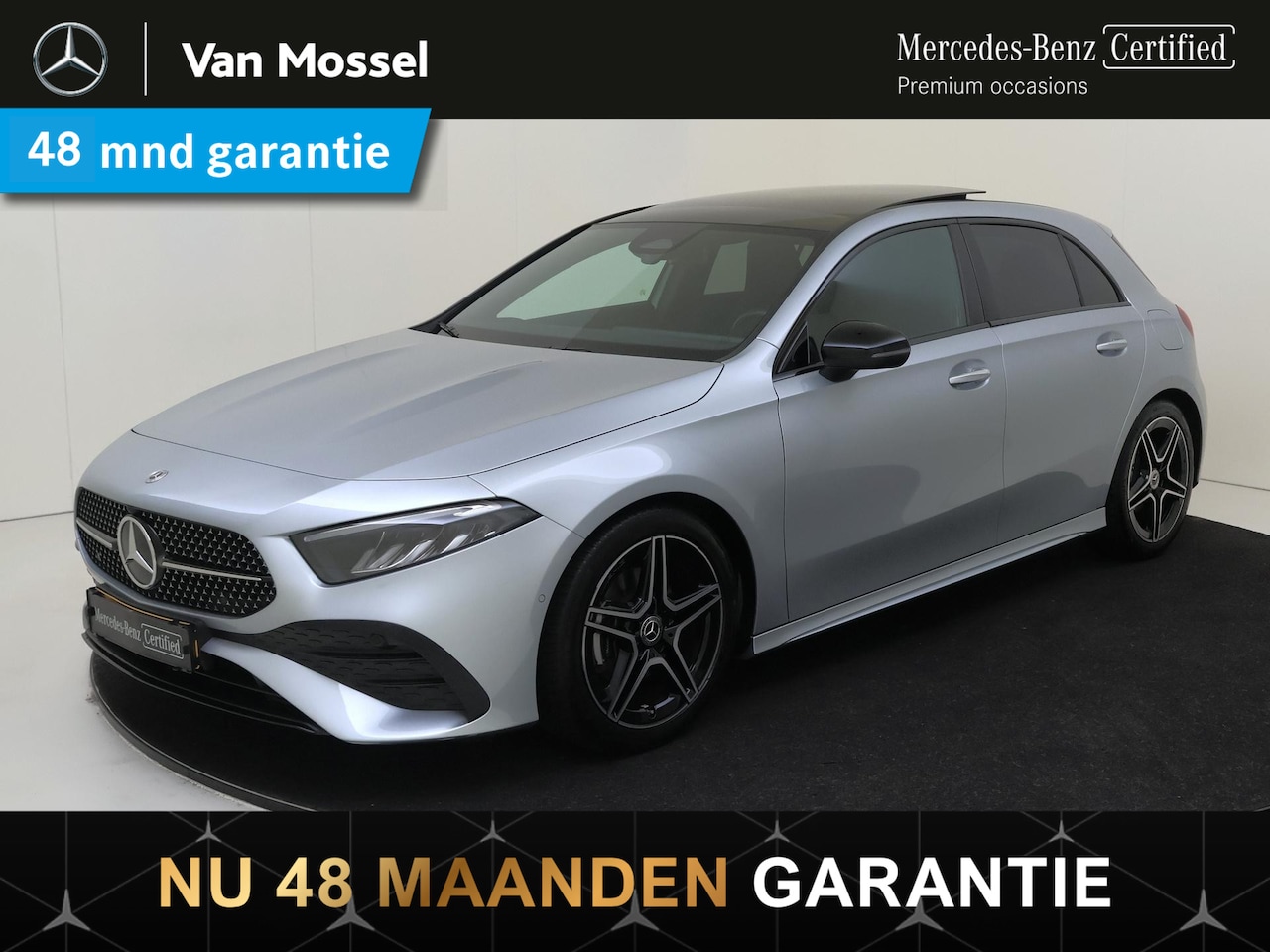 Mercedes-Benz A-klasse - 180 AMG Line / Stoelverwarming / Achteruitrijcamera / Panorama-schuifdak / Night-Pakket / - AutoWereld.nl