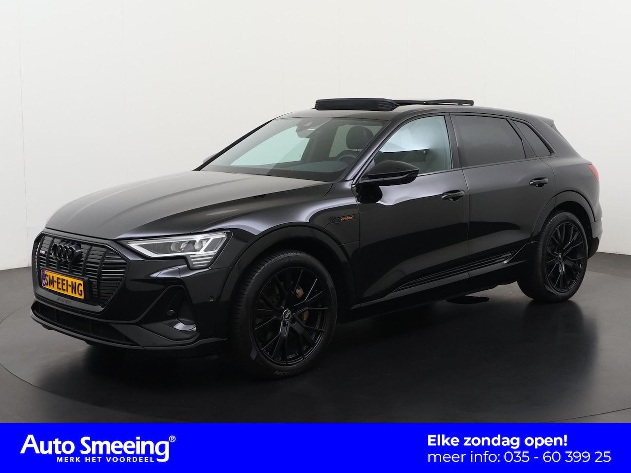 Audi e-tron - 55 quattro S-Line Shadow Look 95 kWh | Trekhaak | Panoramadak | Valcona Leder | Zondag Ope - AutoWereld.nl