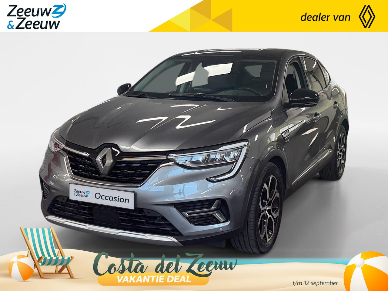 Renault Arkana - 1.6 E-Tech Hybrid 145 Intens | CarPlay/Android Auto | Camera | Navigatie | Adaptive Cruise - AutoWereld.nl