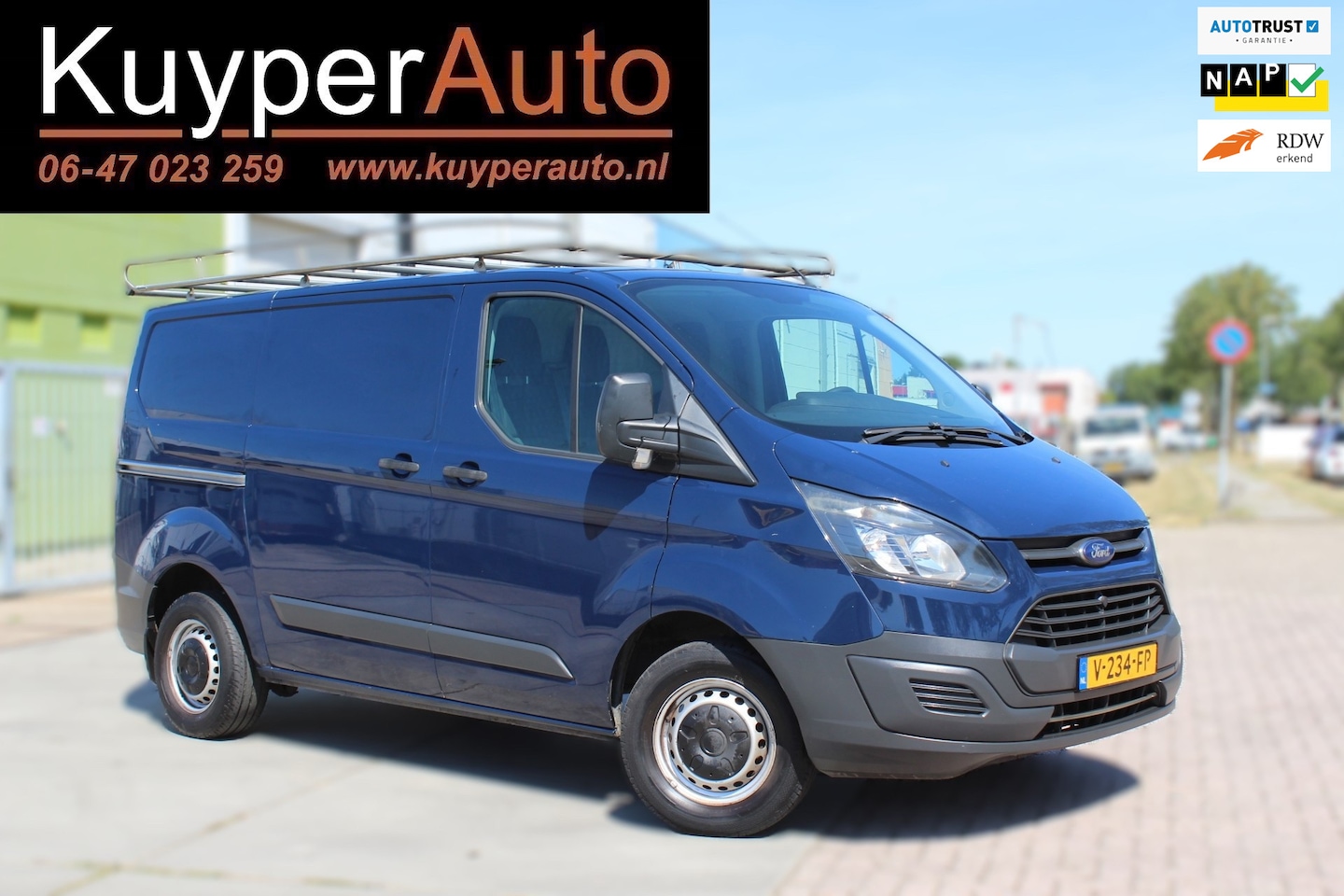 Ford Transit Custom - 270 2.0 TDCI L1H1 Economy Edition 1E EIG, AIRCO TREKHAAK NAP - AutoWereld.nl